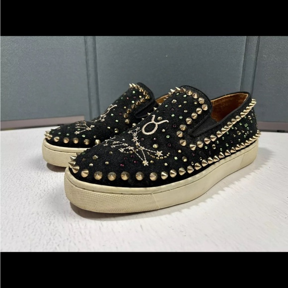 CHRISTIAN LOUBOUTIN LIMITED EDITION TOURUS CELESTIAL HOROSCOPE SHOES SIZE 38 EUR - Picture 3 of 16